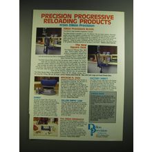 1988 Dillon Precision Reloading Equipment Ad - Precision progressive reloading