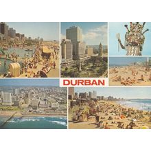 Durban Marine Parade South Africa Postcard