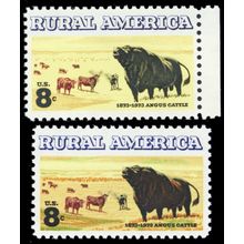 1504a, Mint VF NH 8¢ Green & Red Brown Colors Omitted ERROR Stuart Katz