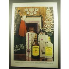 1959 Fleischmann's Preferred Whiskey and Gin Ad - The gift of good taste