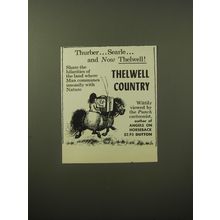 1960 Dutton Book Advertisement - Thelwell Country