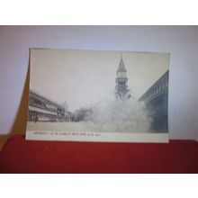 BELL TOWER COLLAPSES 1902, ST. MARK'S SQUARE, VENEZIA, ITALY antique postcard =