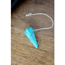 Authentic Turquoise Crystal Pendulum[ Turquoise ]