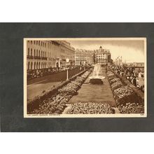 Postcard Sussex Eastbourne Carpet Gardens 1955