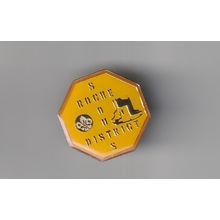 Scout Metal Pin Badge - Roche Scout District - Used (BY154)
