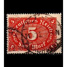 GERMANY REICH [1921] MiNr 0174 a ( O/used ) [01]