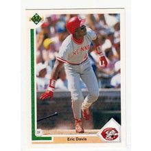 1991 Upper Deck Eric Davis baseball card #355 – Reds