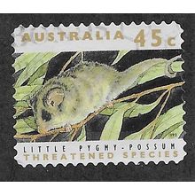 AUS 1992 45c (S/A) 'LITTLE PYGMY POSSUM'(PHOS )(LITHO) FINE USED (EBID60-038)