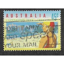 AUS 1994 45c 'LIFE SAVING - ON WATCH DUTY' FINE USED (EBID68-086)