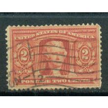 Used 324 2c Thomas Jefferson Just Clears C2480