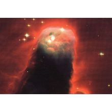 Cone Nebula Monoceros Constellation Space Unicorn Dutch Cartographer Postcard