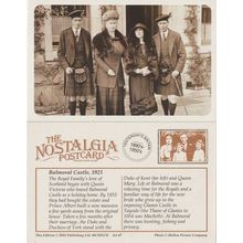 Postcard Duke Duchess York Kent Queen Mary Balmoral 1923 Royal Family Nostalgia