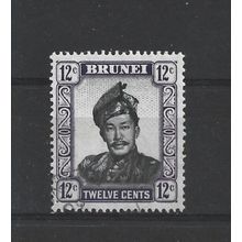 Brunei.SG107 12c Sultan Omar Ali Saifuddin.Fine Used.Aug25z