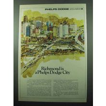 1969 Phelps Dodge Copper & Alluminum Ad - Richmond