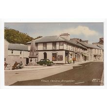 Town Centre Lampeter Postcard Cardiganshire