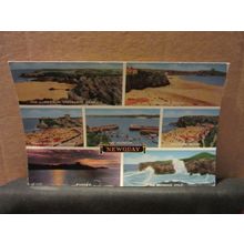 multiview, NEWQUAY, CORNWALL. used postcard. by Valentine & Sons 1963 pm (a) /