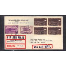 Cover Multiple Stamps/6 CV00655