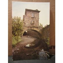THE OLD BRIDGE HOUSE, AMBLESIDE, LAKE DISTRICT unused postcard by J. Salmon =