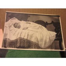 AN EDWARDIAN BABY . antique photograph by Mower & Co, of Bristol & Bath.. #