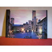 CITTA DI S. GIMIGNANO, SIENA ITALY used postcard 1987 pm #