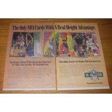 1994 Fleer NBA Jam Session Cards Ad - only Cards with a Real Height Advantage