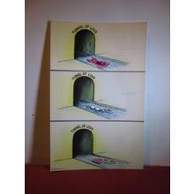 SAUCY SEASIDE POSTCARD used BAMFORTH & CO no 92 black triangle tunnel of love =