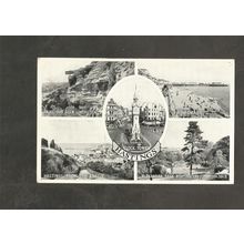 Postcard Sussex Hastings Multiview 1957