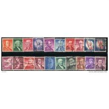 1954/1958 20 different values - #153 fine used (o)