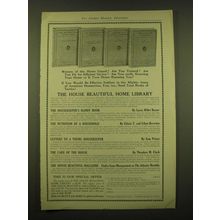 1918 The House Beautiful Home Library Ad - Women of the Home Guard!