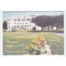 Shearings Imperial Hotel The Esplanade Exmouth Postcard Devon