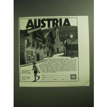1974 Austrian National Tourist Office Ad