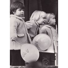 Prince William Willem Maurits & Helium Balloon RPC Postcard