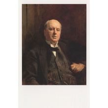 Henry James Book Author London Portrait Gallery Painting Postcard
