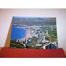 AERIAL VIEW, BENIDORM, ALICANTE, SPAIN unused postcard =