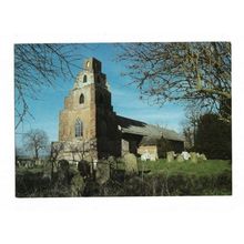 St. Marys Church, Burgh St. Peter, Norfolk, Postcard.
