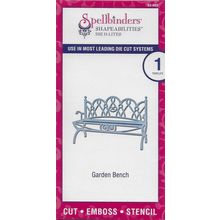 Spellbinders. Garden Bench Die. Die Cutting Cardmaking Scrapbooking Crafts
