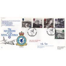 Squadrons Of The Royal Air Force Age Of Steam Hand Signed FDC