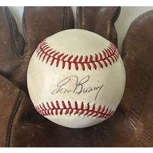 Tom Browning (d. 2022) Signed Autographed Official National League ONL Baseball