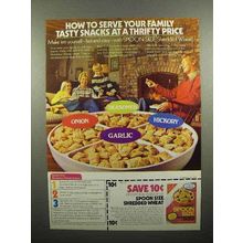 1977 Nabisco Spoon Size Shredded Wheat Cereal Ad