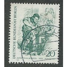 BERLIN -1969 20pf 'THE COBBLERS BOY' FINE USED (EBID49-582)