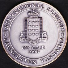 1990 Australia Medallion Ex Prisoners of War International Reunion Launceston