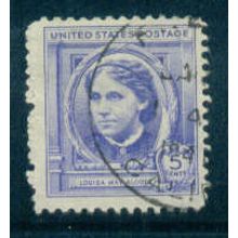 Used 862 5c Louisa Alcott Fine NA0708