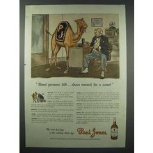 1943 Paul Jones Whiskey Ad - Normal for a Camel