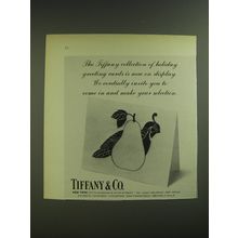 1974 Tiffany & Co. Holiday Greeting Cards Advertisement