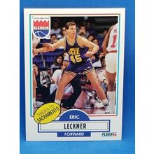 1990-91 Fleer #187 Eric Leckner