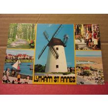 multiview, LYTHAM ST. ANNES, LANCASHIRE .. used postcard Colourmaster 1984 pm =