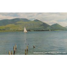 Yacht On Bassenthwaite Lock Postcard