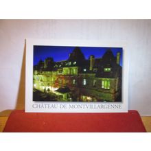 CHATEAU de MONTVILLARGENNE, FRANCE used postcard =