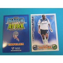Fabrice Muamba - Bolton Wanderers - Match Attax 2008/09 Football Card