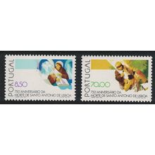 Portugal 750th Anniversary of St Anthony of Lisbon 2v 1981 MNH SG#1845-1846